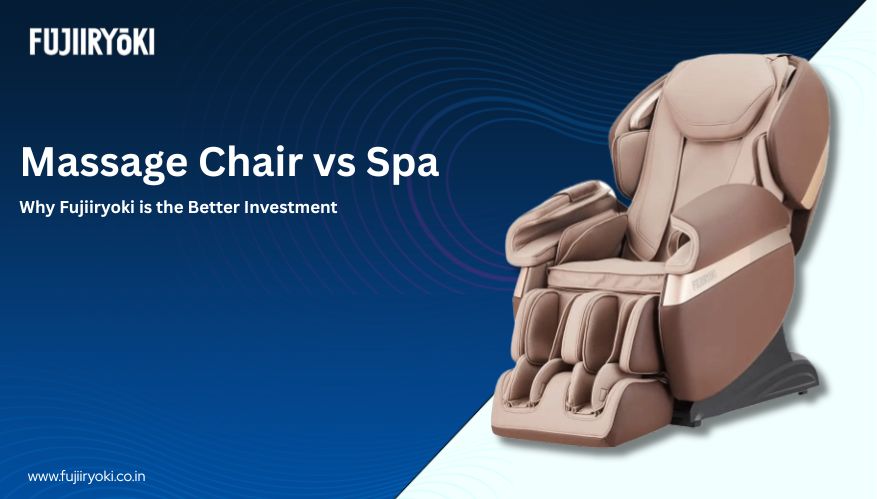 Fujiiryoki massage chair vs spa relaxation
