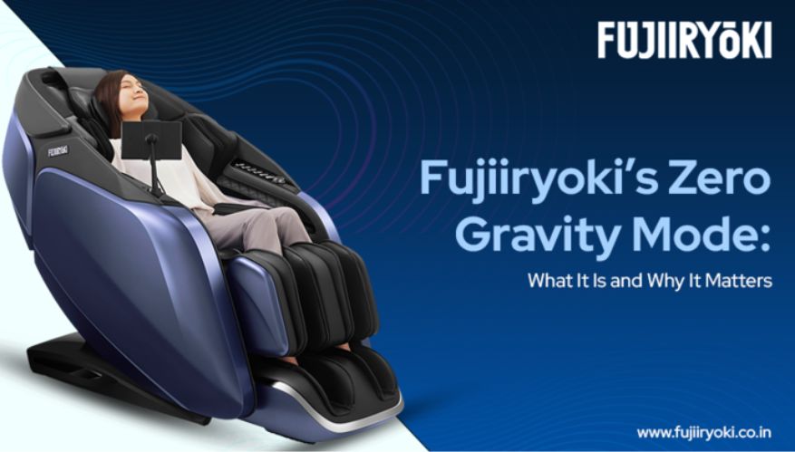 Fujiiryoki zero gravity massage chair