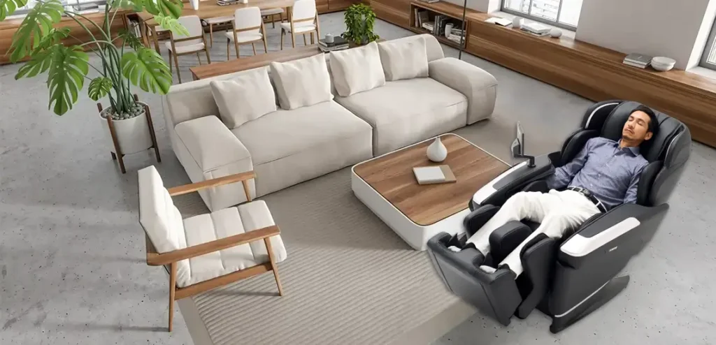 Japanese luxury massage chair