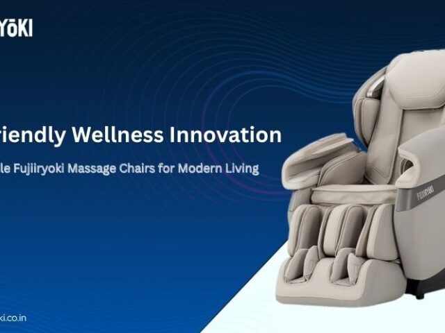 Eco-Friendly Innovation: How Fujiiryoki Designs Sustainable Massage Chairs