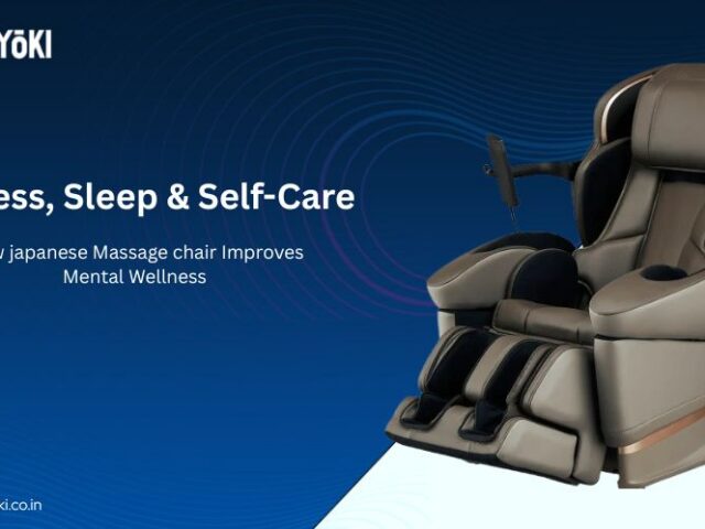 Stress, Sleep & Self-Care: How japanese Massage chair Improves Mental Wellness