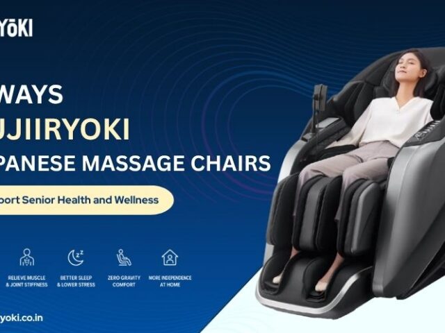 5 Ways Fujiiryoki Japanese Massage Chairs Support Senior Health and Wellness