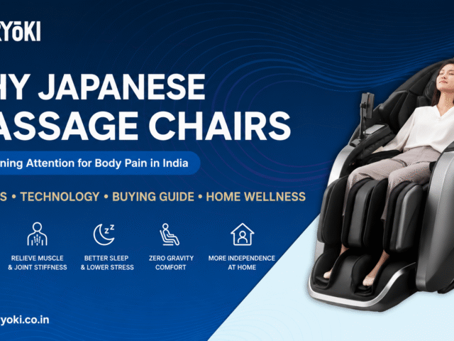 Why Japanese Massage Chairs Are Gaining Attention for Body Pain in India